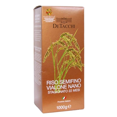 Vialone nano stagionato De Tacchi 1000gr
