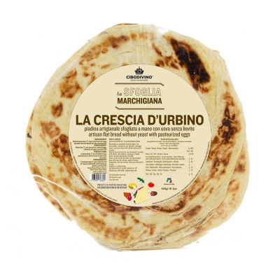 Crescia sfogliata di Urbino