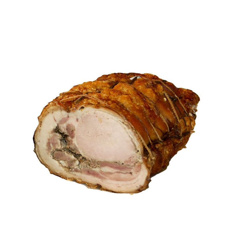 Tronchetto grande di porchetta di Ariccia IGP kg10 - CIBODIVINO