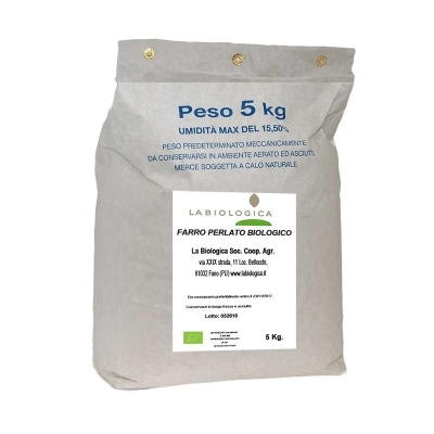Farro decorticato perlato kg5 BIO