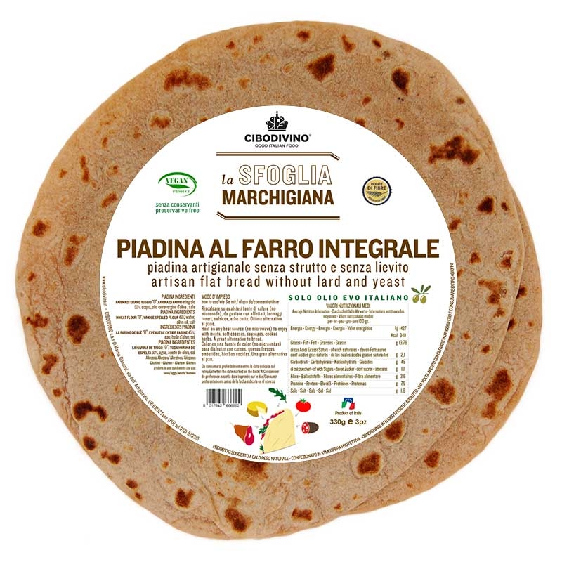 Piadina al Farro  Piadina da Giorgia