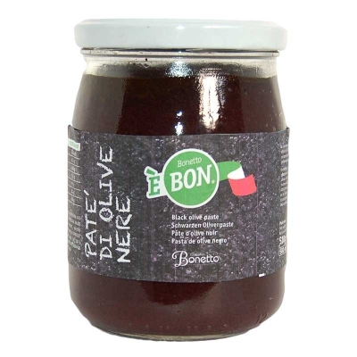 Pate' di olive nere ml580/gr510