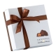 4 nocciole ricoperte di cioccolato al latte e fondente
