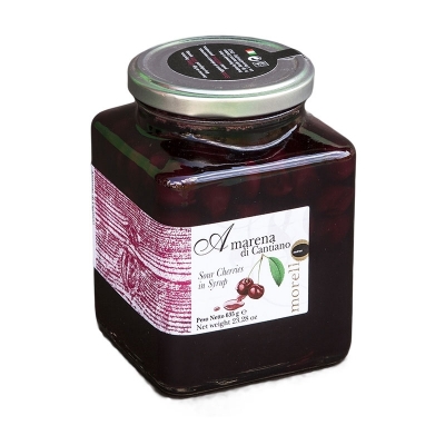 Amarene di Cantiano in sciroppo gr655 vaso grande