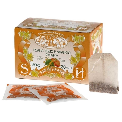 Tisana tiglio e arancio Bio