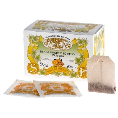 Tisana limone e zenzero Bio