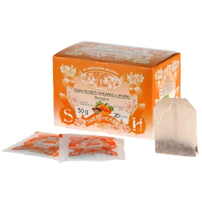 Tisana rooibos, mandarino, zenzero Bio