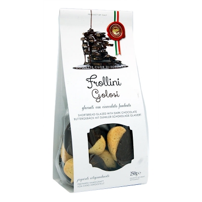 Frollini golosi bagnati al cioccolato 300gr