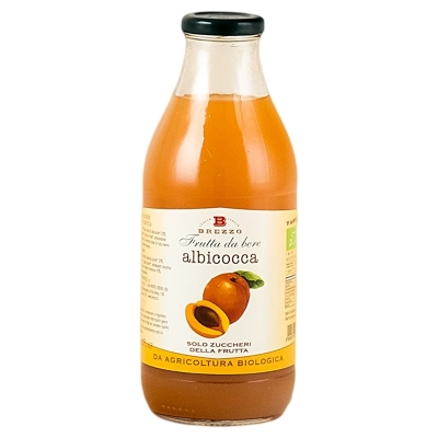 Frutta da bere albicocca senza zucchero ml.750 bio