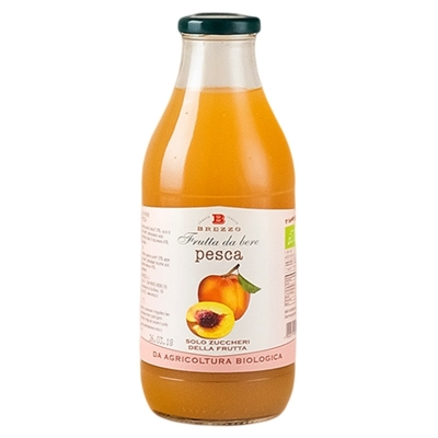 Frutta da bere pesca senza zucchero ml.750 bio