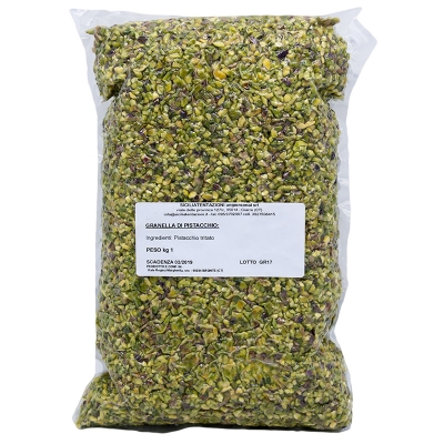 Granella di pistacchio siciliano sgusciato intero