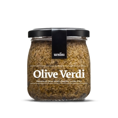 Pestato basilico e olive verdi gr 170