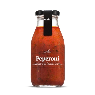 Sugo in bottiglia ai peperoni ml250 ursini