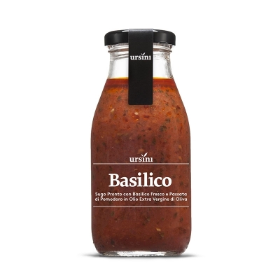 Sugo in bottiglia al basilico ml250 ursini