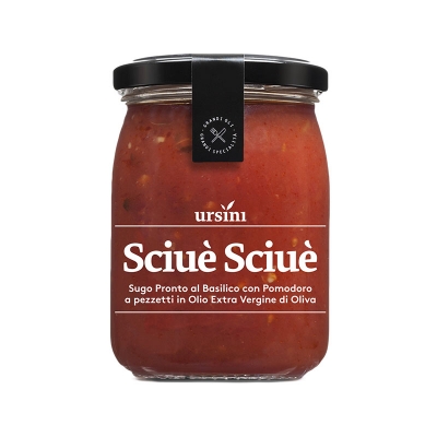 Sugo sciue sciue al basilico gr260 ursini i classici