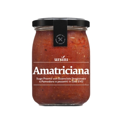 Sugo all' amatriciana gr260 ursini i classici