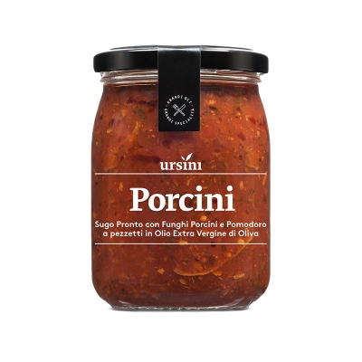 Sugo ai funghi porcini gr260 ursini i classici