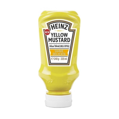 HEINZ YELLOW MUSTARD TABLE gr240