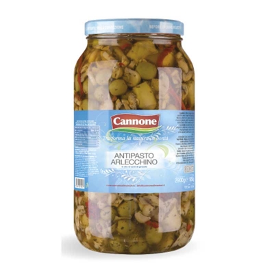Antipasto arlecchino in olio di girasole ml3100